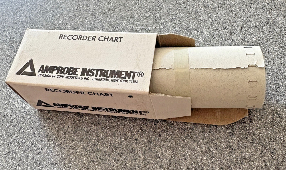 Amprobe 835X3A Recorder Chart Paper Roll