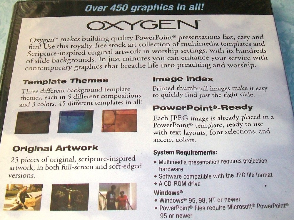 Oxygen: Multimedia Graphics - Volume 3 (CD-ROM, 2003) New Unopened!