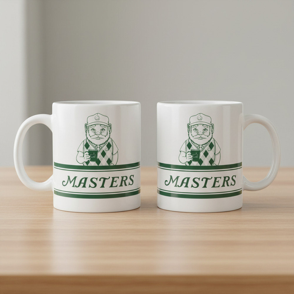 Masters 2026 Gnome Coffee Cup Mug