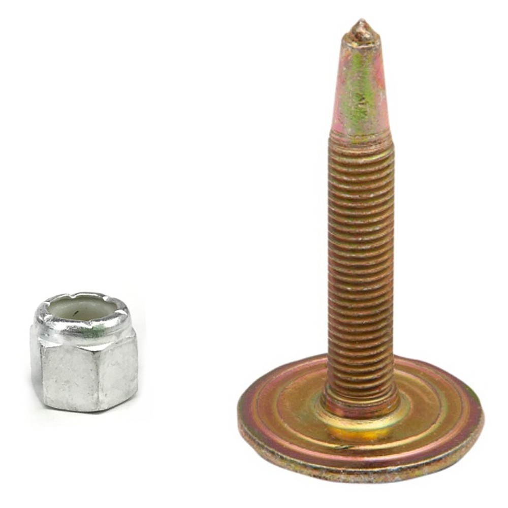 Stud Boy 1.375" Power Point Plus Studs w/Locknuts 96 Pack (2437-P3)