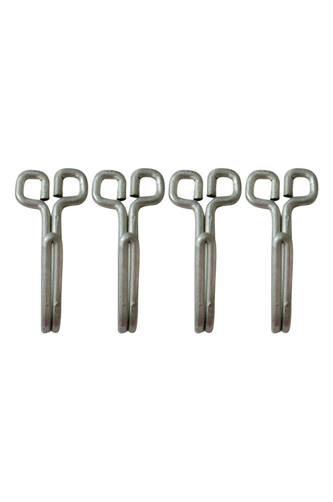 WWII German Tunic Belt Hooks (4 pcs)