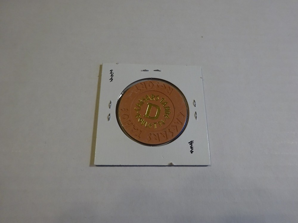 Caesars Tahoe D Roulette Chip