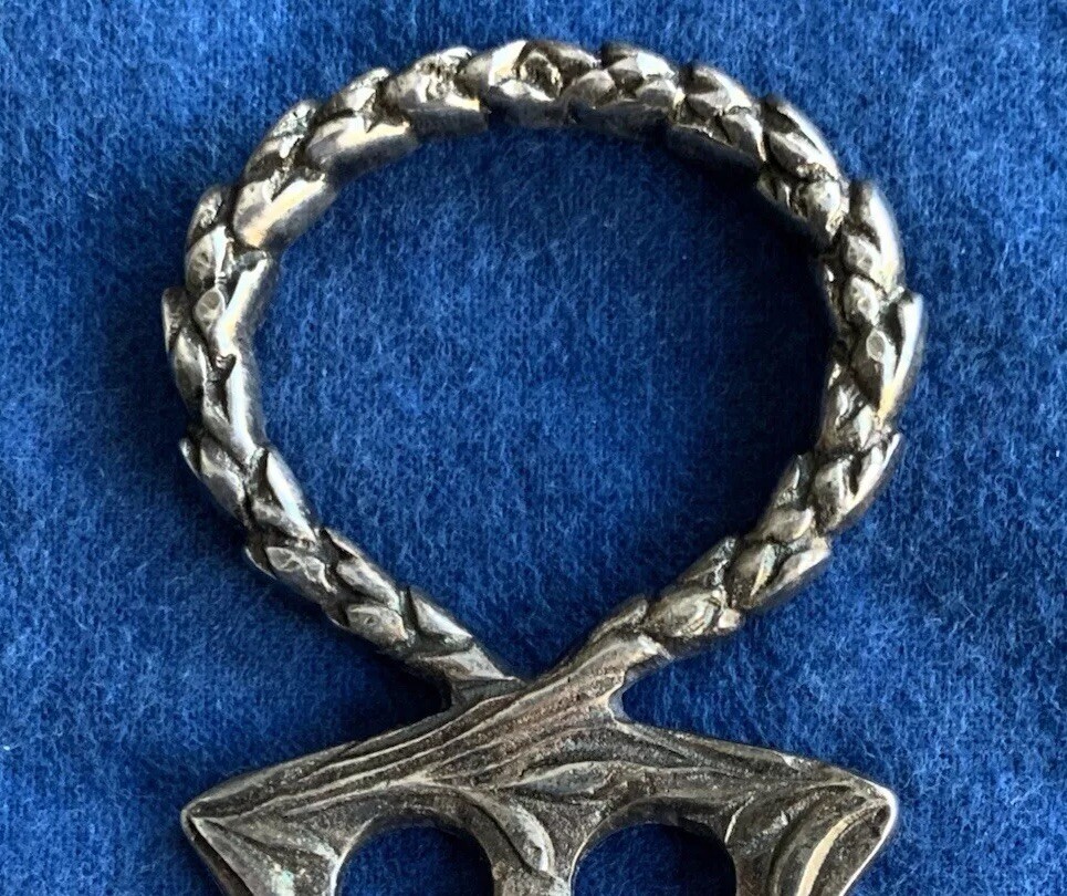 Colonial Australia Silver Plated Bread Fork John Wellby Transported Convict 1867