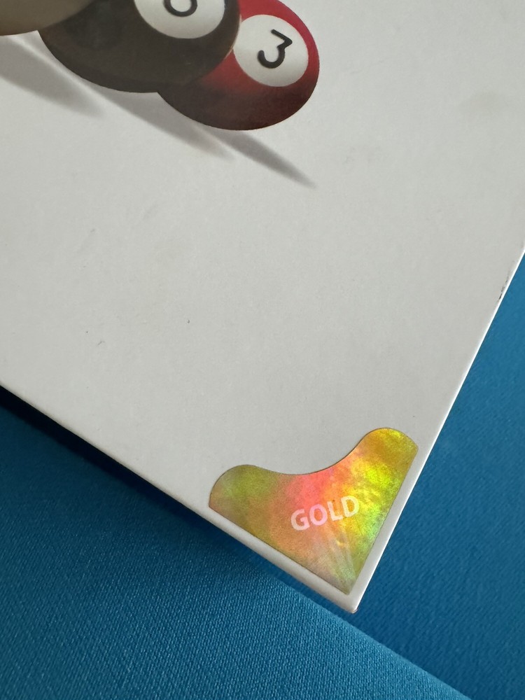 DynaSphere Gold Pool Ball Set