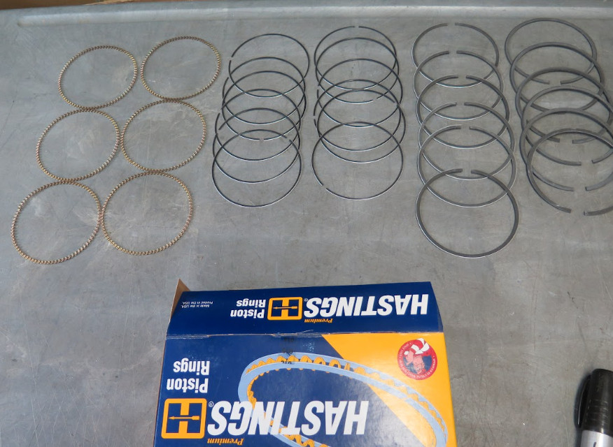 Hastings 4881 Piston Rings 6 PCS (O6-A-2)