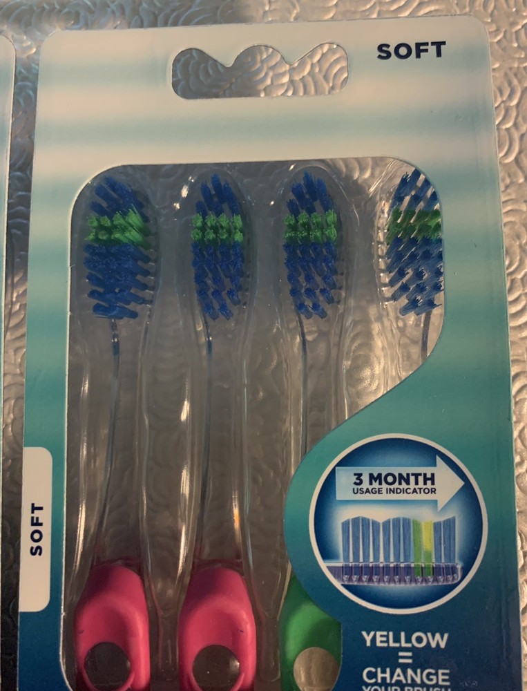 Oral-B Indicator Max Toothbrushes Indicator Bristles Soft 8 Total New, Sealed
