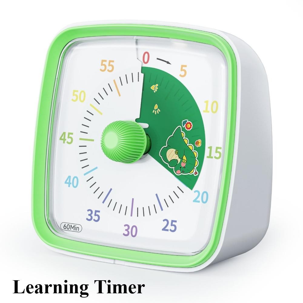 Kids Study Timer Pomodoro Digital Visual Countdown Clock for Learning