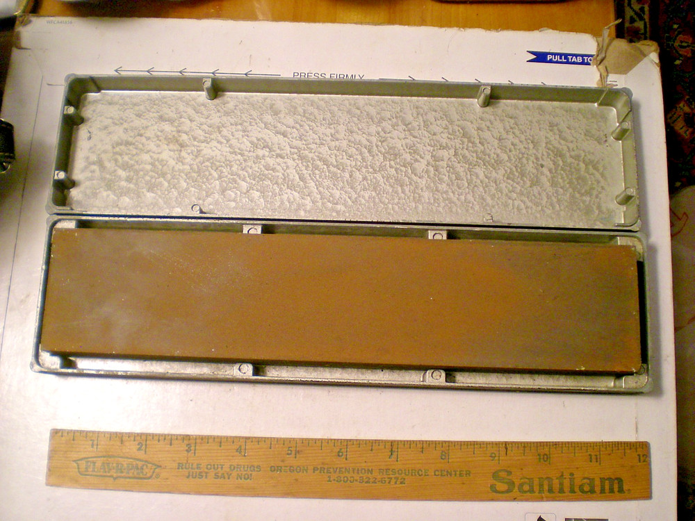 Norton Giant Combination Sharpening Stone With Case