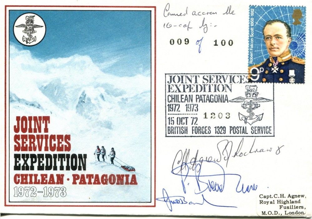 BRITISH ANTARCTIC TERRITORY COVERS (10) SEVERAL SIGNED