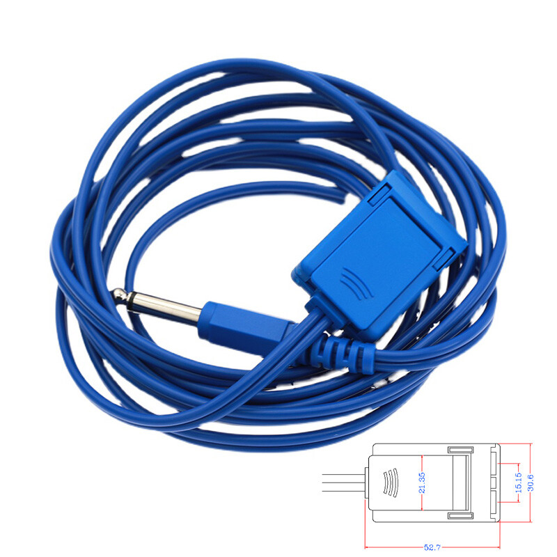 High Frequency microphone 6.3mm HI-FI connector Wire For Negative Plate