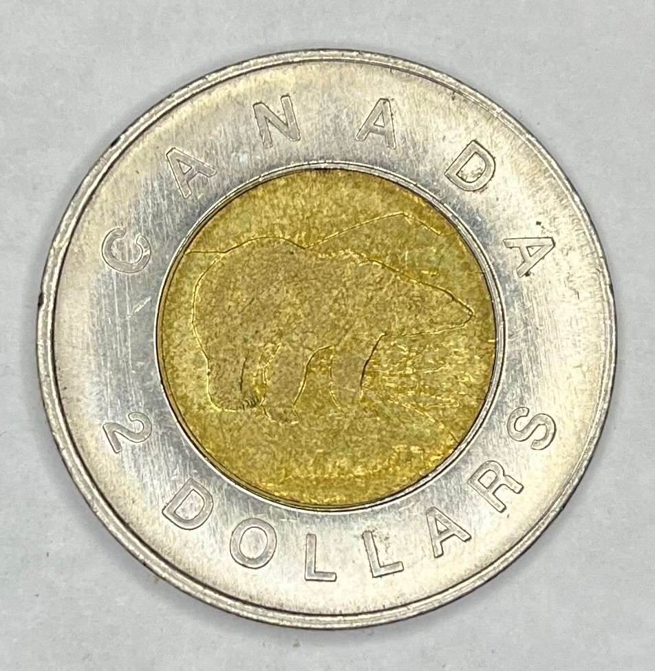 CANADA 1996 $2 Two Dollars coin