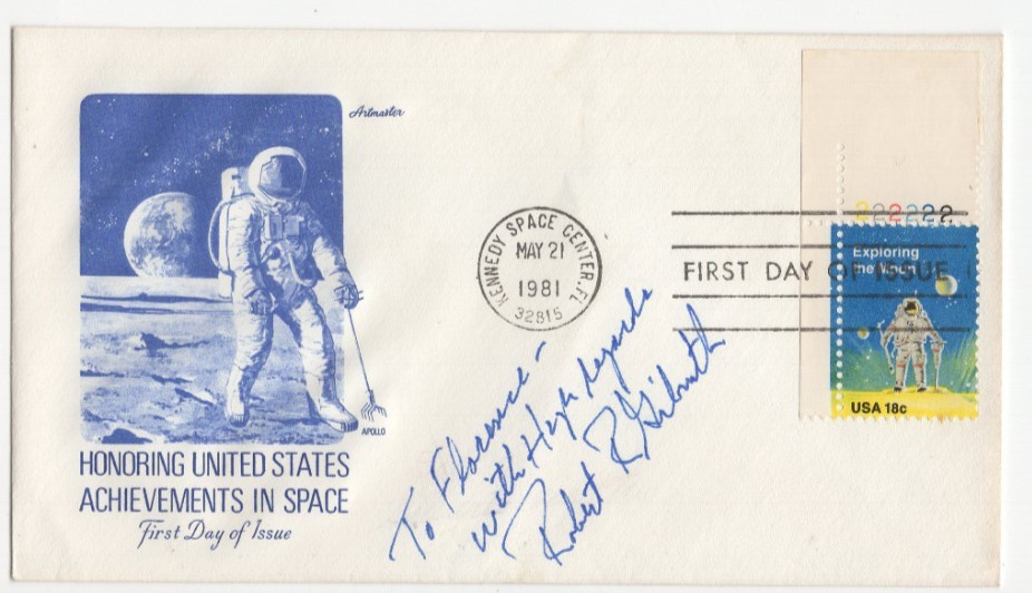Robert Gilruth Signed Cover / Autographed NASA Human Spaceflight Program