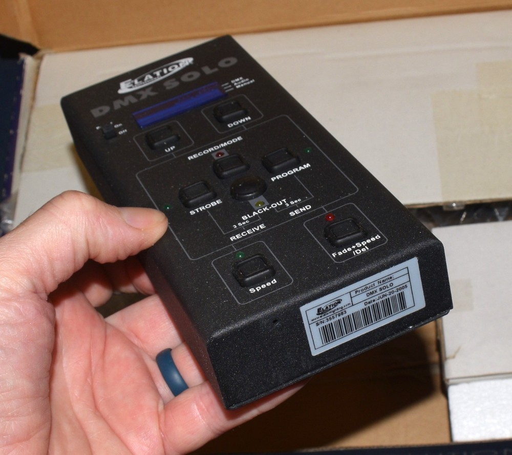 Elation DMX Solo Kit DJ Controller Club Lighting