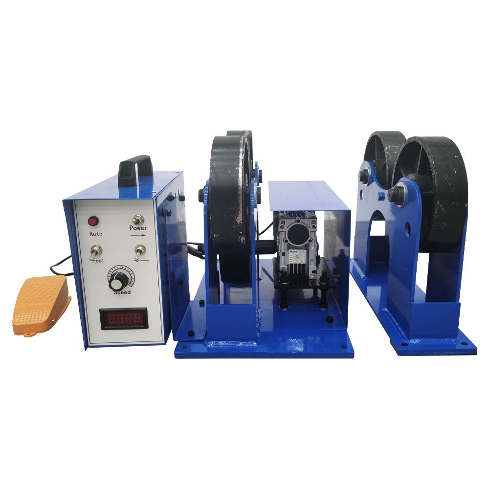 110V Iron Wheel Welding Rotary Rollers 125W