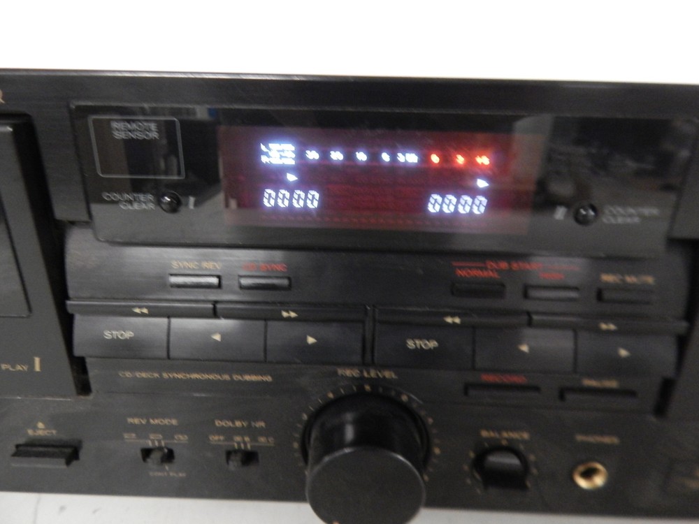 ^^ TEAC W-700R DOUBLE CASSETTE DECK (SPI8)