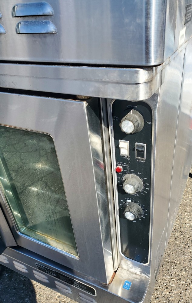 TWO USED Blodgett Natural Gas convection oven DFG-100 DOUBLE STACK