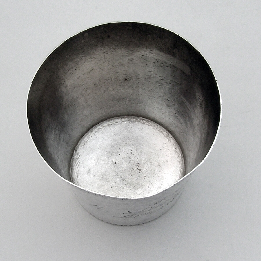 Indian Colonial Presentation Beaker Cup Sterling Silver 1880