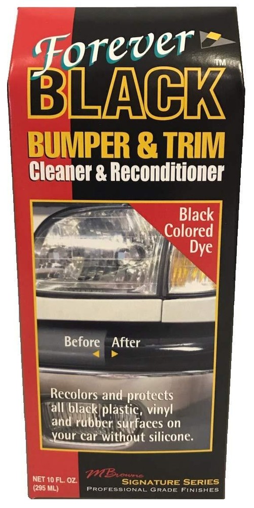 Forever Black Bumper & Trim Kit (NEW Improved Formula & Larger Size)