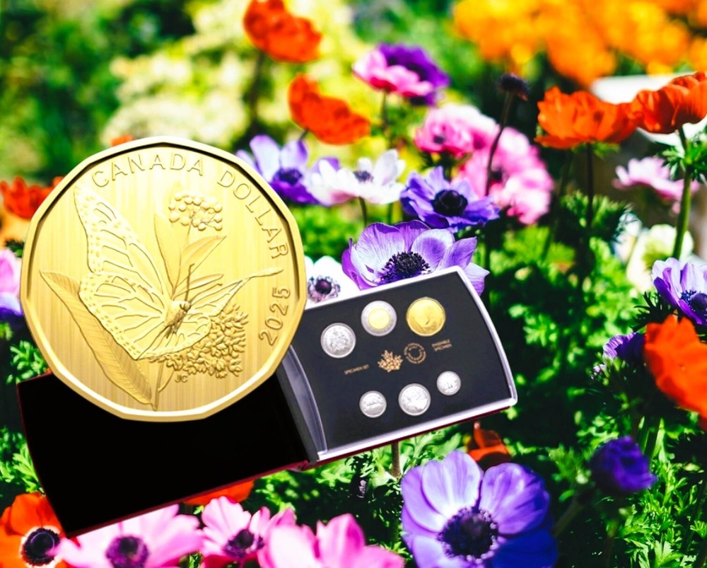 2025 Specimen Set Monarch Butterfly Canada