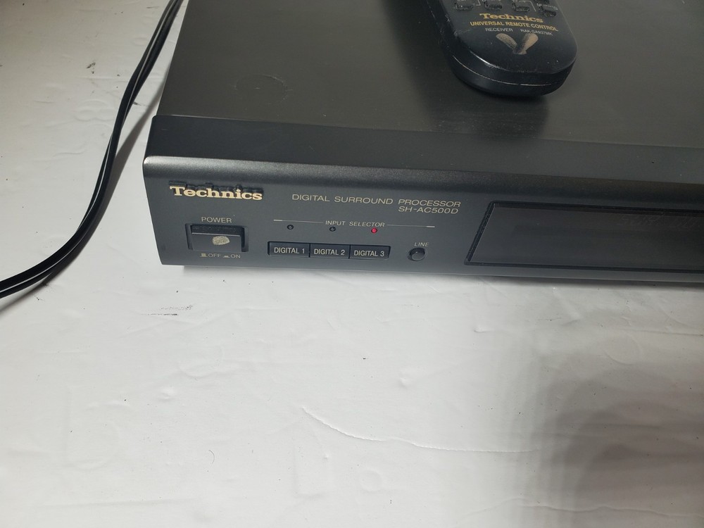 Technics SH-AC500D Digital Signal Processor Dolby--Tested With Remote