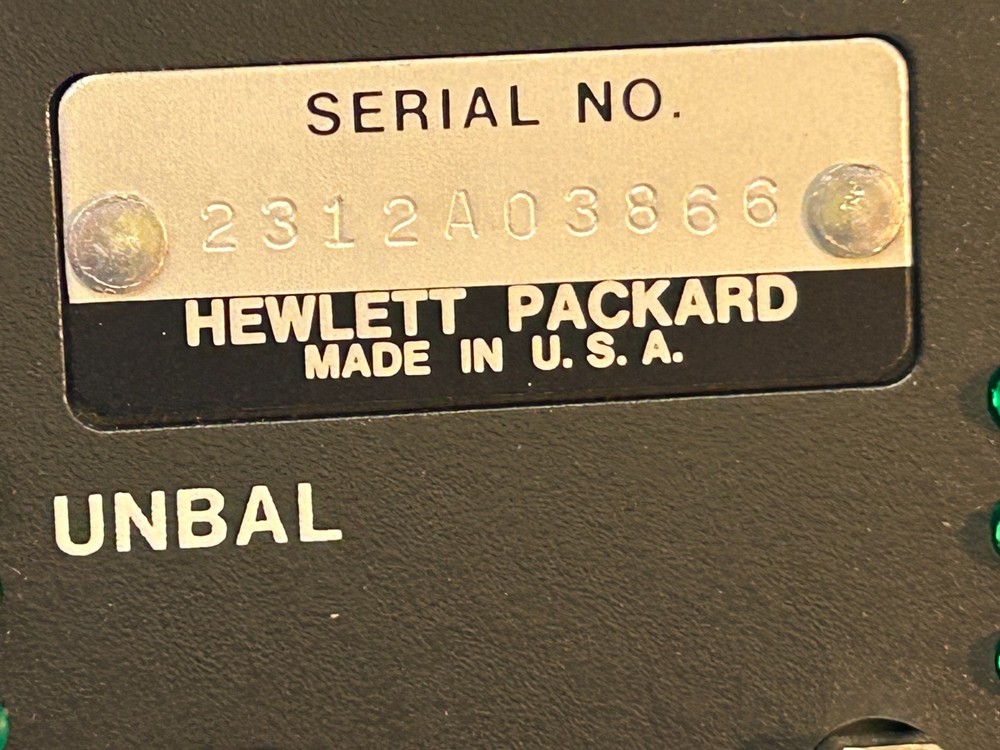 HP 5501A Laser Head Transducer