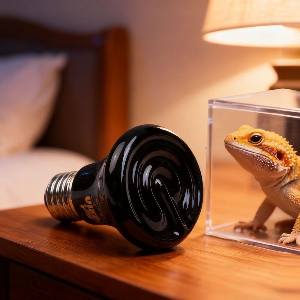 25-75W Pet Reptile Breed Ceramic Heat Emitter Heater Light Brooder Lamp Bulb