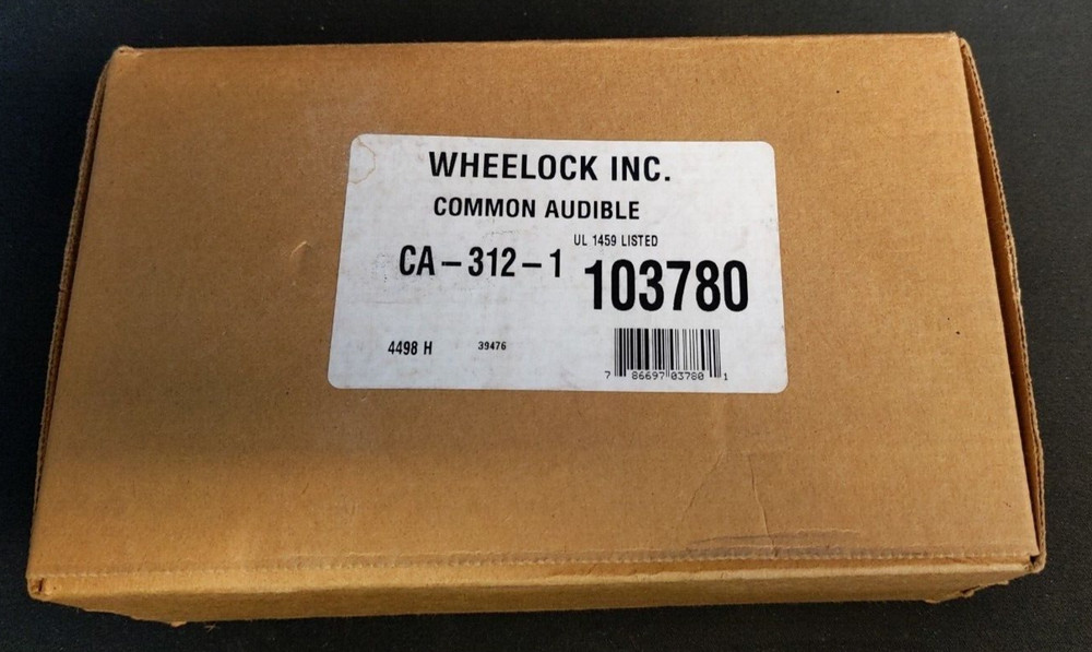 Cooper Wheelock Telco Common Audible Control CA-312-1