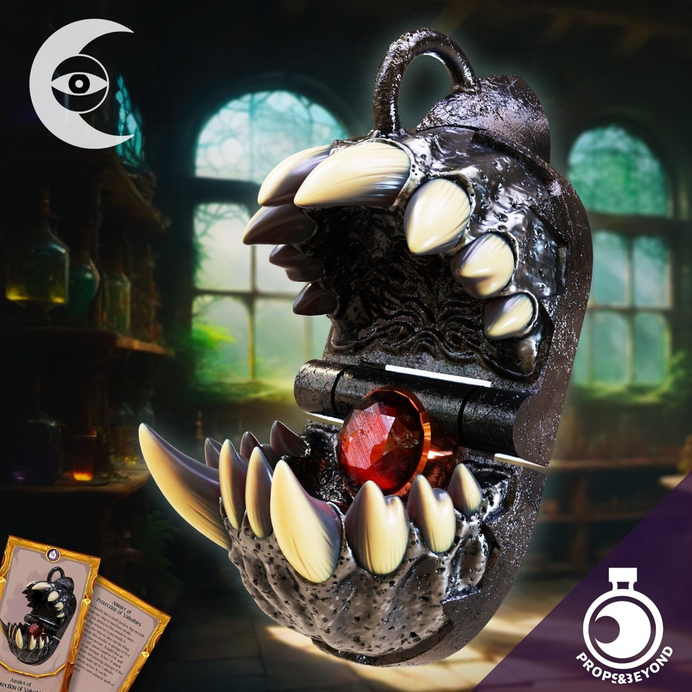 Chomping Amulet | 3d Printed Props&Beyond D&D