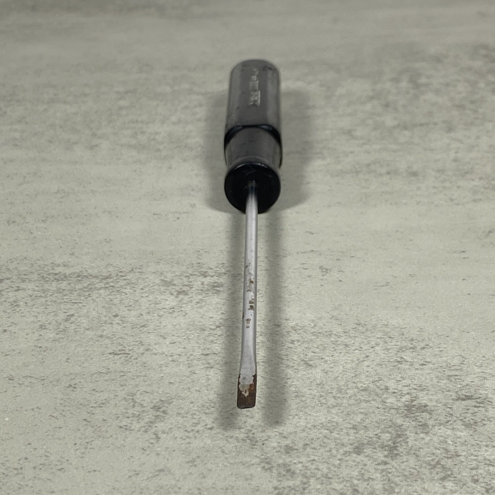 Snap-on Tools USA SSDE44 7" Precision Electrical Slotted Thin Screwdriver Black