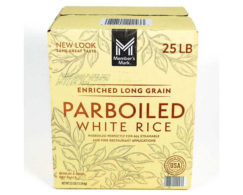 Member's Mark Parboiled White Rice, 25 lbs.