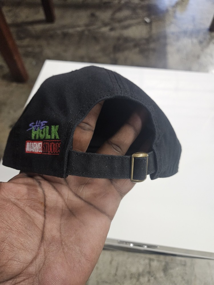 Marvel Studios She-Hulk Mr. Grip Crew Adjustable Hat Black