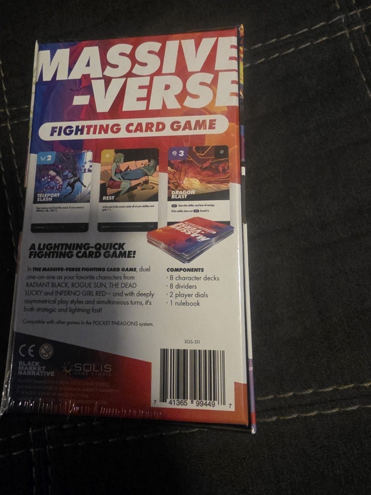 The Massive-Verse Fighting Card Game SEALED