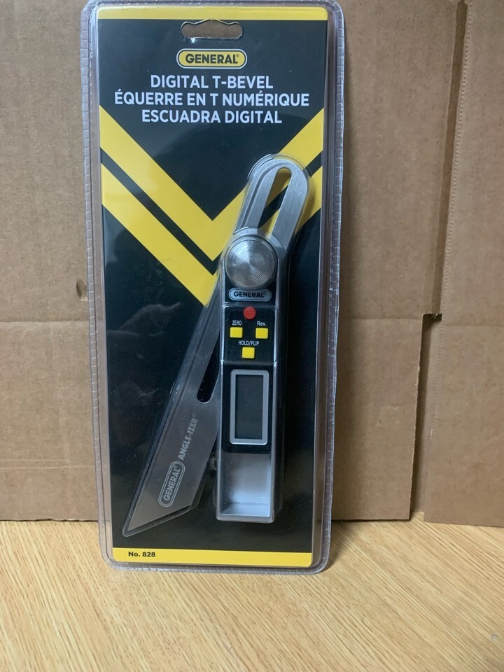 General Tools & Instruments Digital/Analog 2-Tools-in-1 T-Bevel & protractor