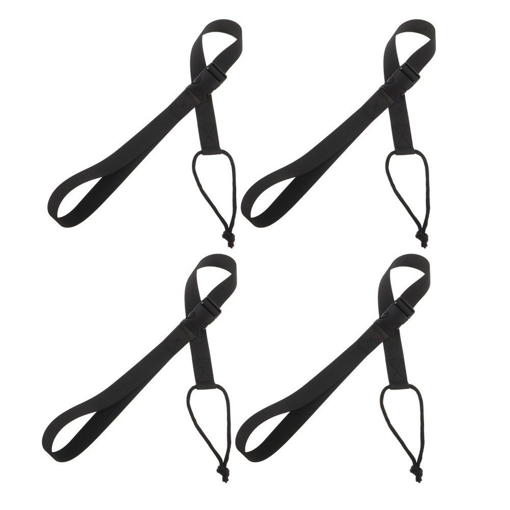 4 Pcs Snowboard Leash Ski Accessories Boot Carrier Strap Binding Aid