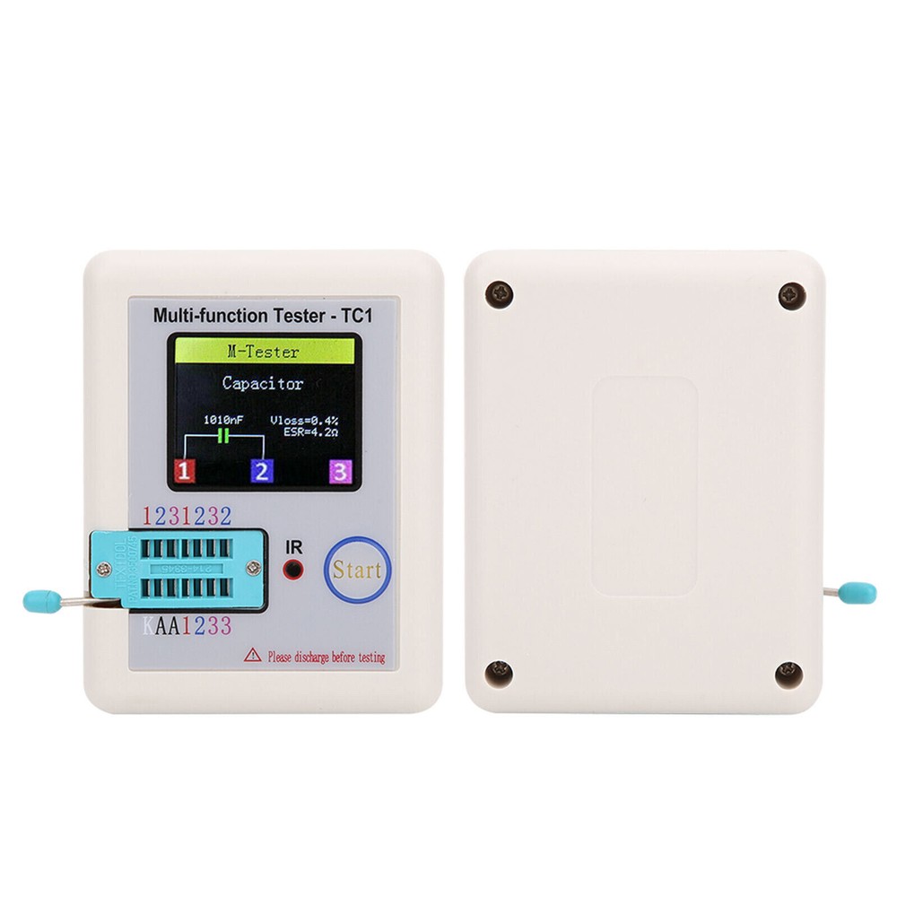 1.8" TFT Screen Multi-function Transistor Tester LCR-TC1 For Capacitor Diodes