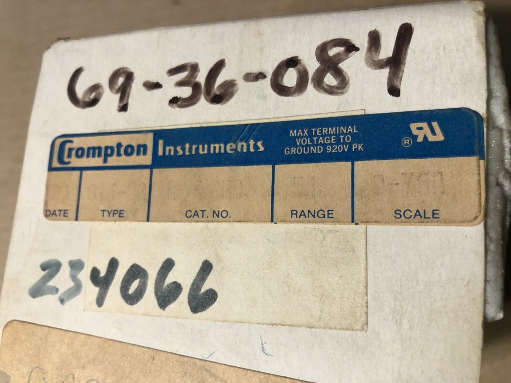 Meter, Crompton, 016-02AA-LSPB