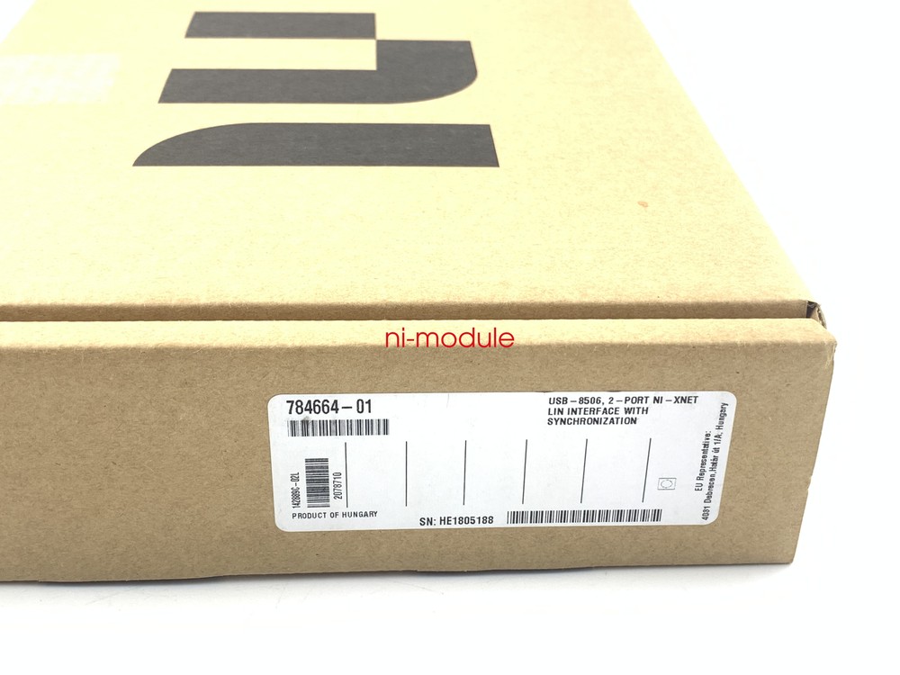 National Instruments NI USB-8506/2 XNET LIN Interface Device, 2-Port new