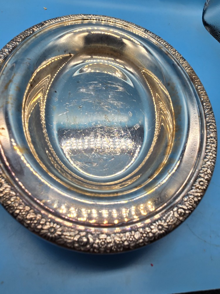Vintage Gorham Silverplate #962 Breadplate/ Oval Platter