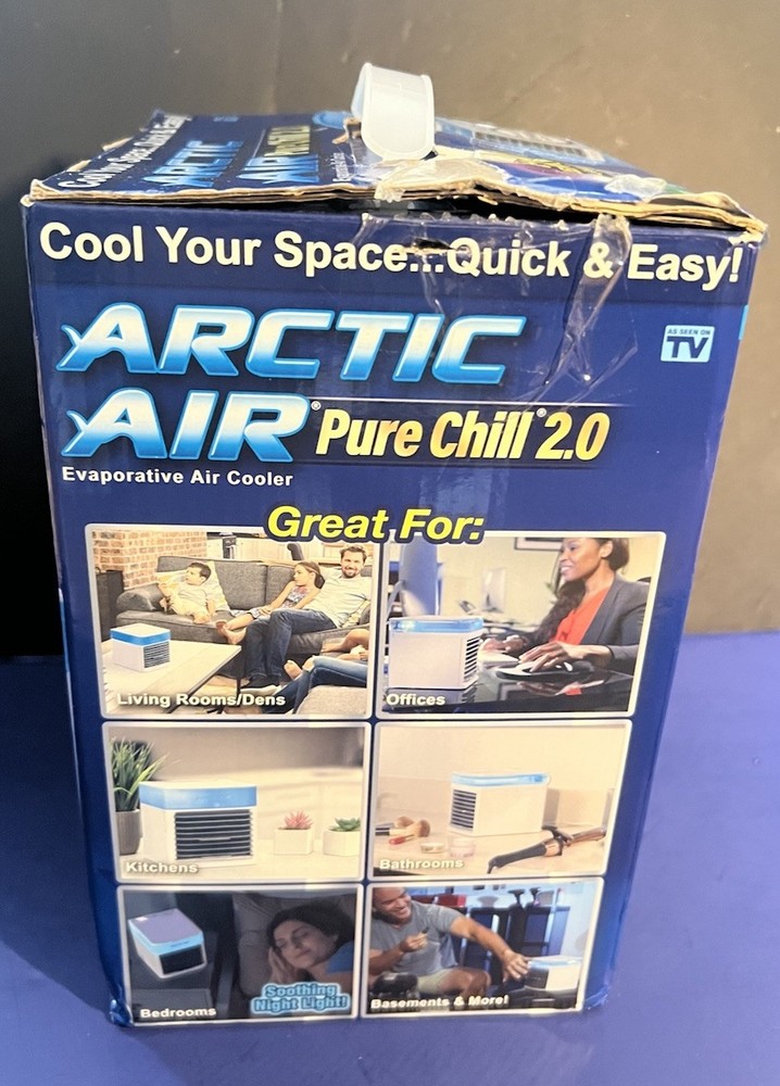 Arctic Air Pure Chill 2.0 (New version), 4 Speed, led Night Light Control