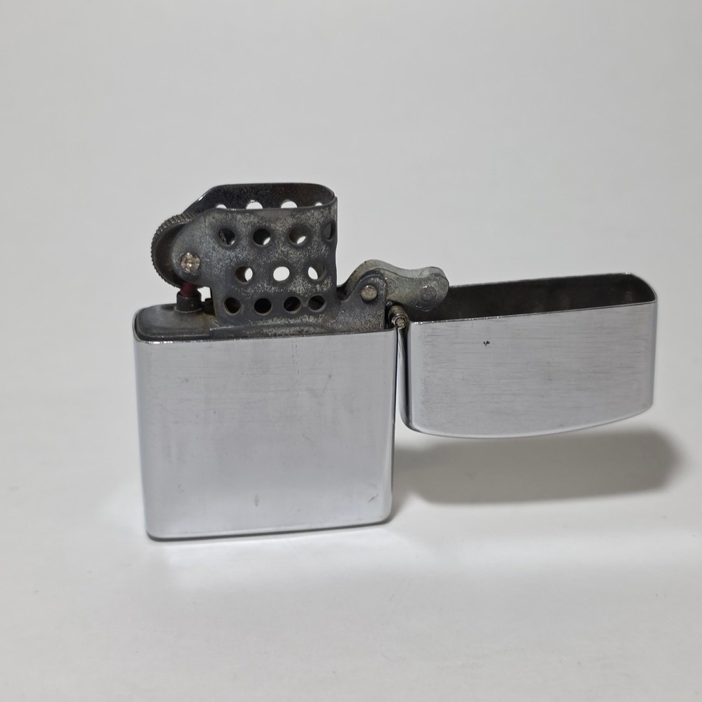 Vintage Slim Lighter Silver Tone Japan