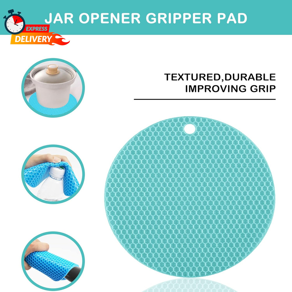 Jar Opener for Weak Hands, Seniors with Arthritis, 5 in 1 Multi Function Bottle