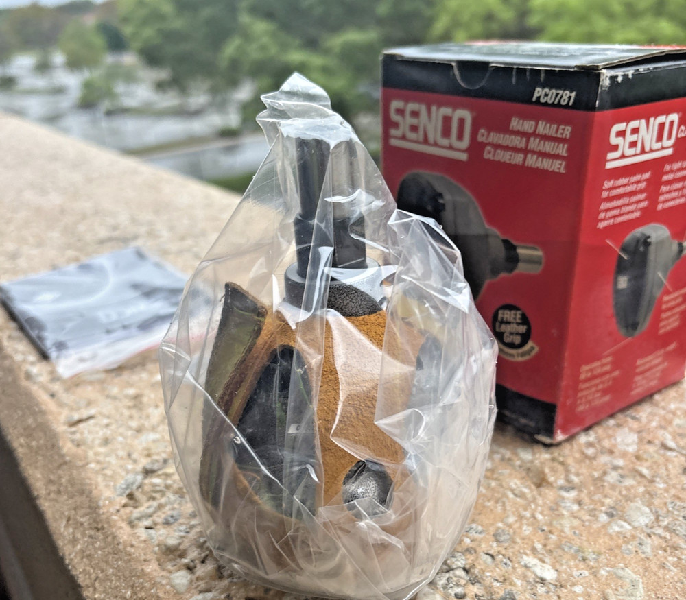Senco Hand Nailer PC0781 with Leather Grip