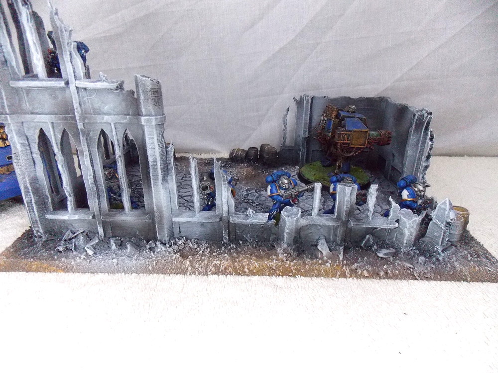 WARGAMING TERRAIN PAINTED BUILDING
