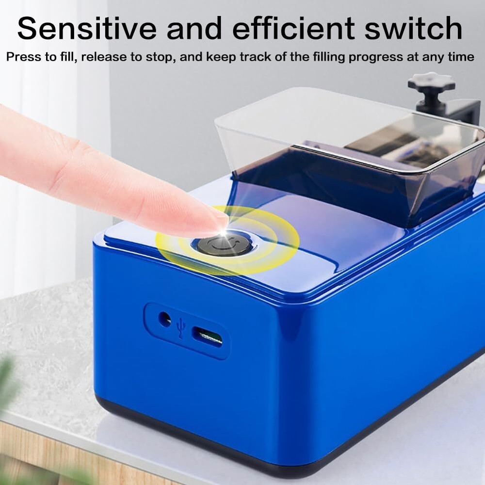 Automatic Electric Cigarette Rolling Machine Cigarette Injector Maker DiameterUS