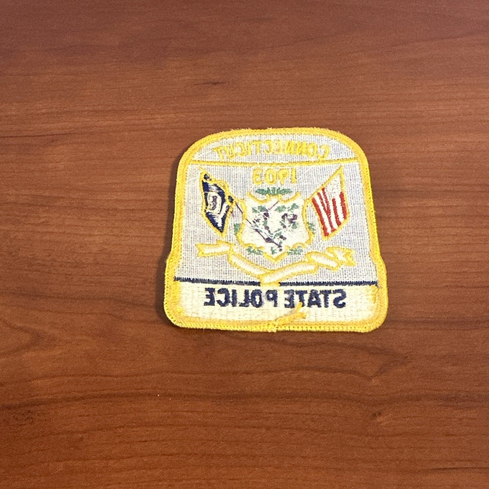 CONNECTICUT STATE POLICE PATCH