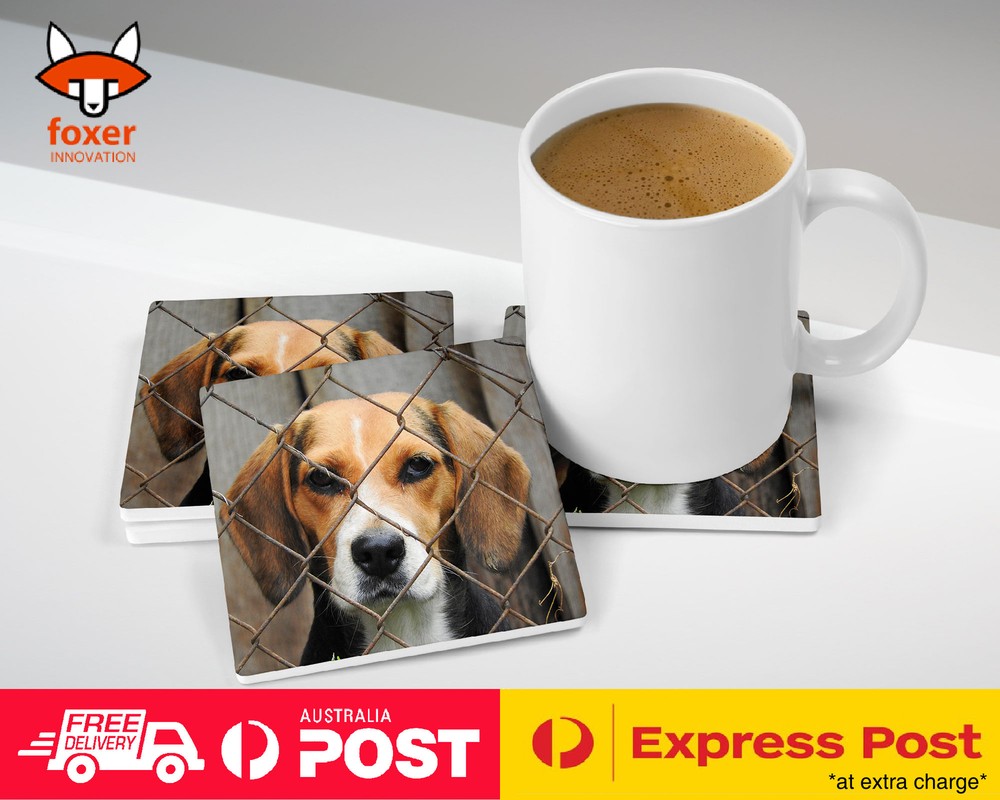 COASTER COFFEE DRINKING MAT|BEAGLE DOG 6