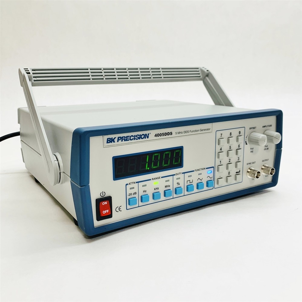 BK Precision 4005DDS Programmable Function 5MHz DDS Bench Signal Generator