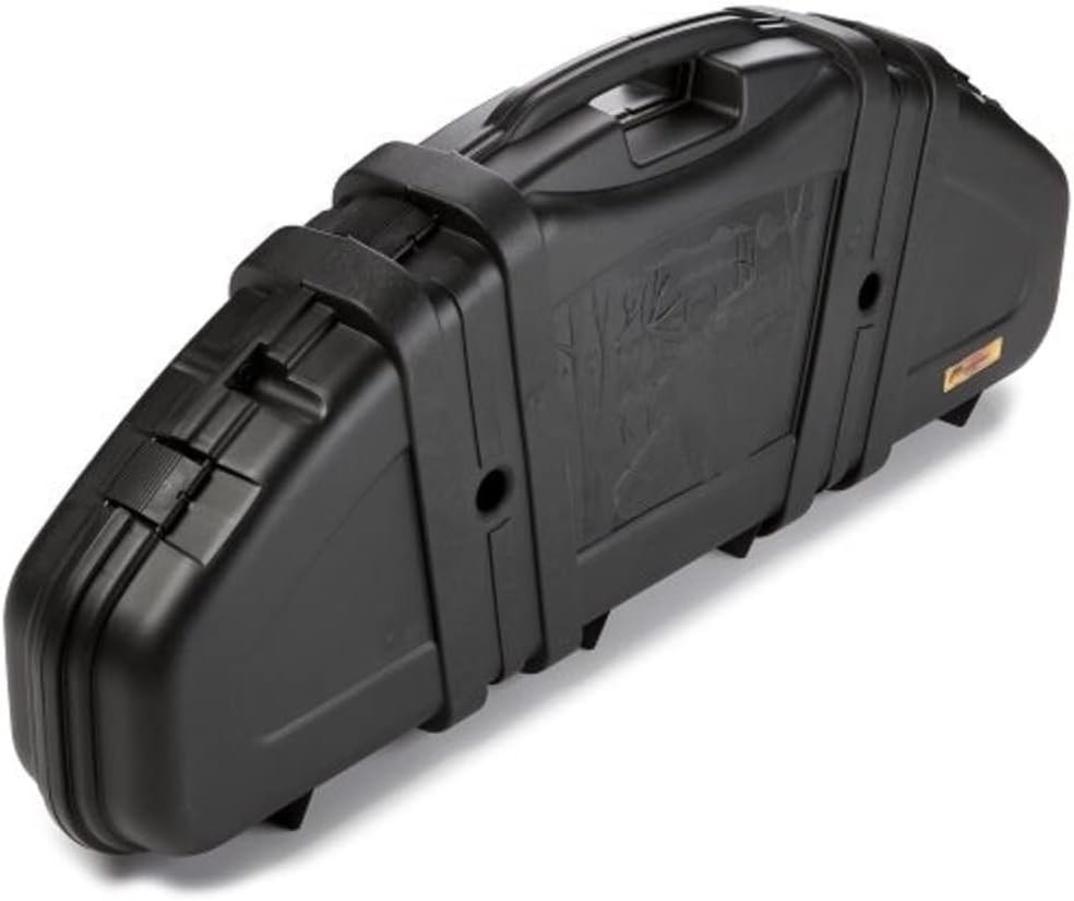 Archery Bow Case Lockable Hard Case Padded Storage Holds 6 Arrows