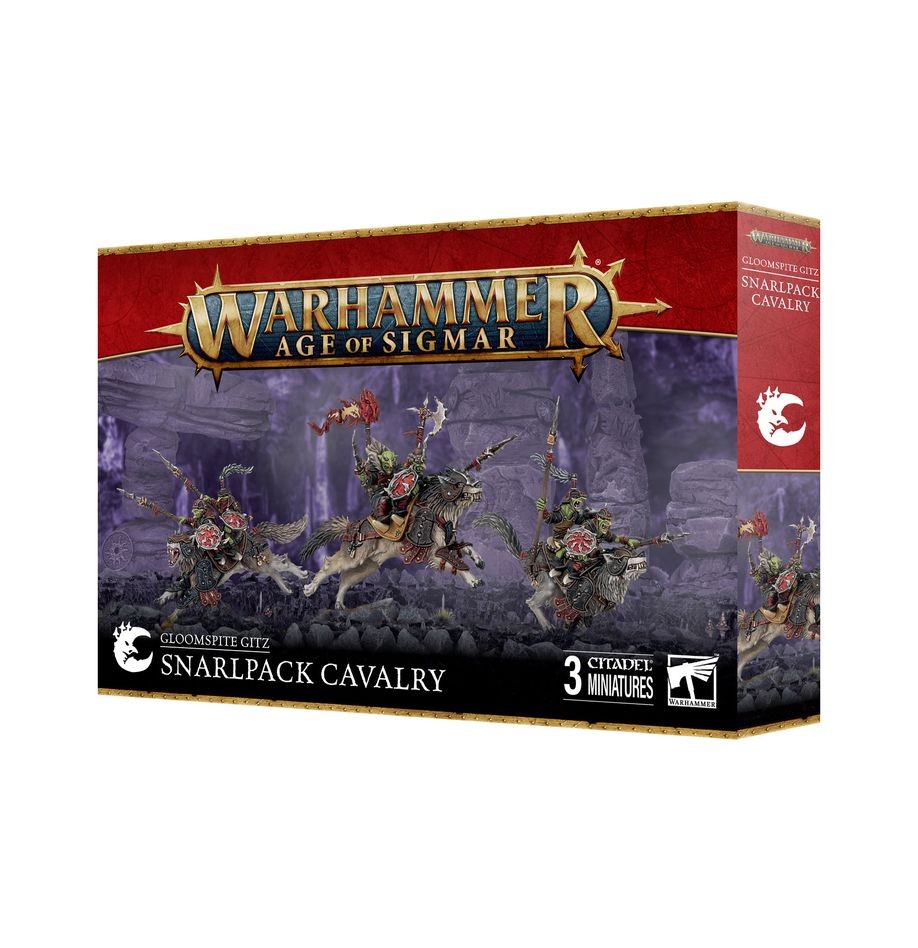 Warhammer: GLOOSMPITE GITZ: SNARLPACK CAVALRY