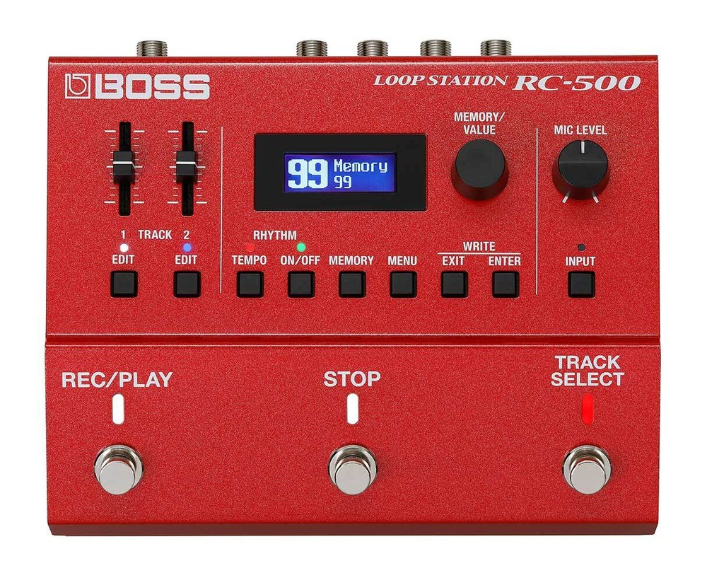Boss RC-500 Loop Station + Gator 9V Power Combo & 3 Patch Cables